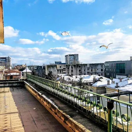 דירה Solis C Lux Rooftop Studio With Panoramic Terrace